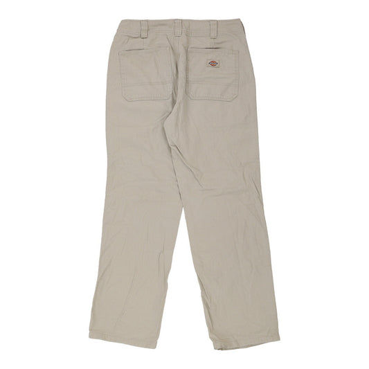 Vintage beige Dickies Trousers - womens 28" waist