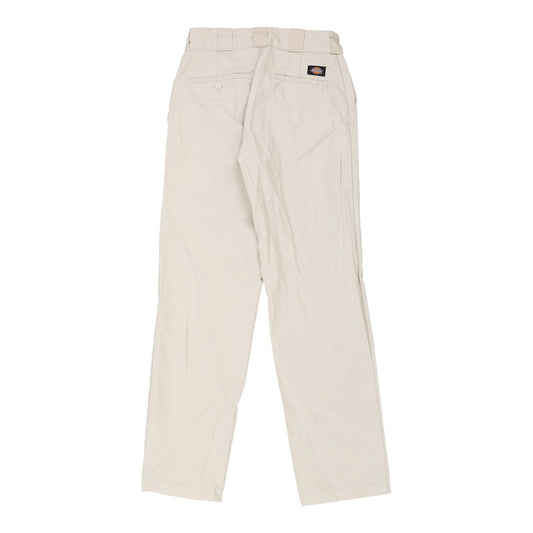 Vintage cream Tapered Fit. Dickies Trousers - womens 28" waist