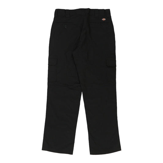 Vintage black Dickies Cargo Trousers - mens 34" waist