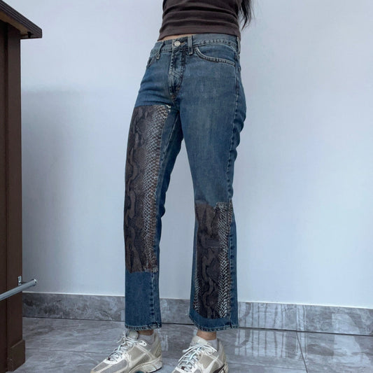 Just Cavalli Jeans - 30W UK 8 Blue Cotton