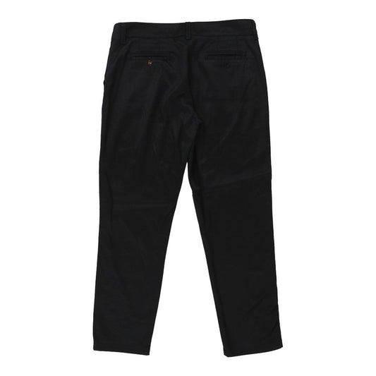 Vintage Armani Jeans Trousers - 32W UK 12 Navy Cotton