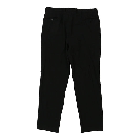 Vintage Gianfranco Ferre Trousers - 38W 32L Black Wool