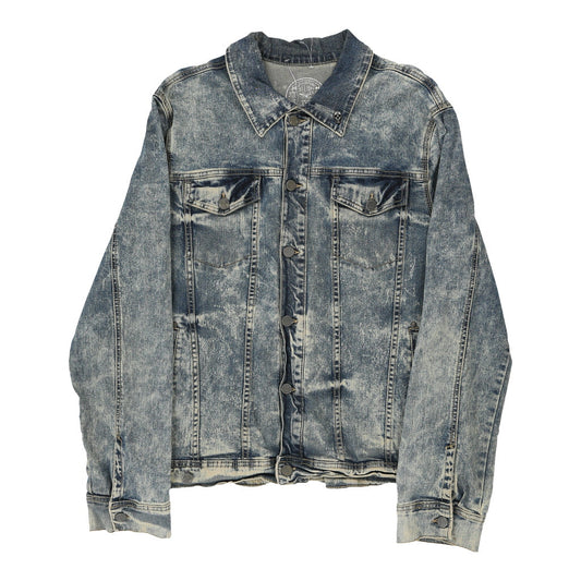 Vintage acid wash Calliope Denim Jacket - mens xx-large