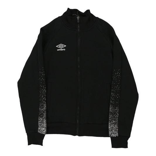 Vintage black Umbro Track Jacket - womens medium