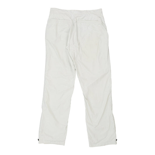 Vintage Gas Ski Trousers - 33W 32L White Polyester Blend