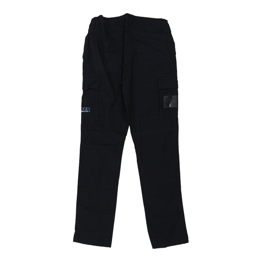 Vintage Unbranded Cargo Trousers - 36W 36L Navy Cotton