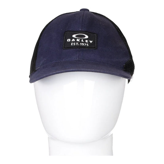 Vintage navy Oakley Cap - mens no size