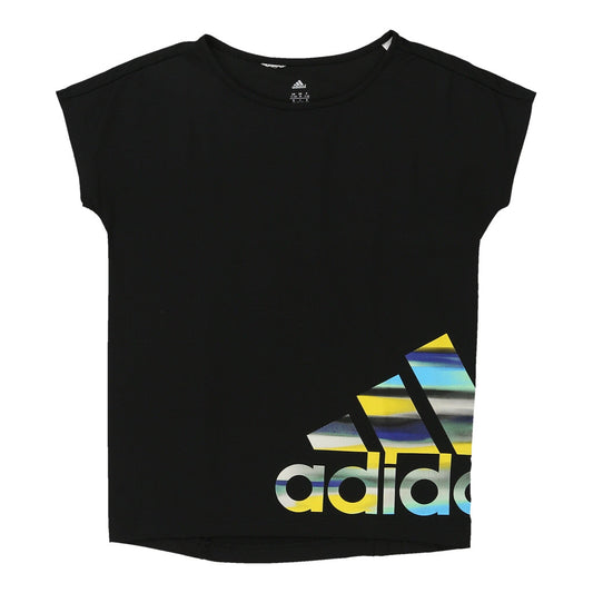 Vintage black Age 11-12 Adidas Sports Top - boys medium