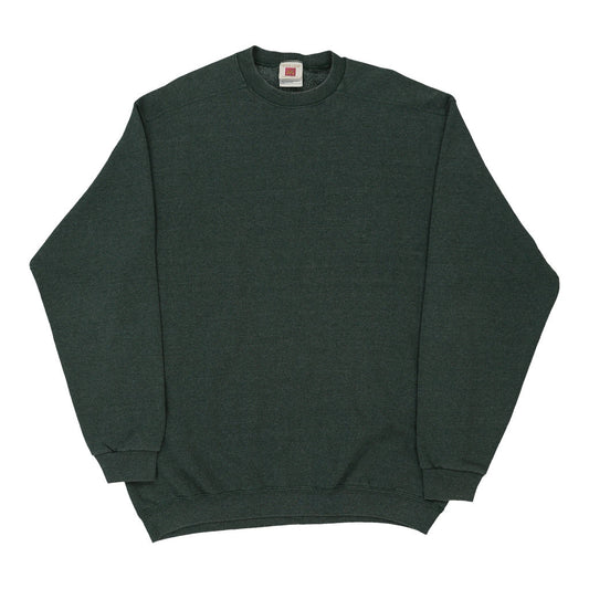 Vintage green Members Mark Sweatshirt - mens x-large
