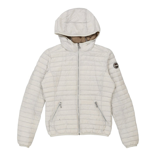 Vintage Colmar Puffer - Small White Down And Feather