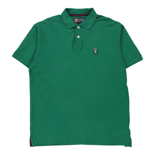Vintage Chaps Ralph Lauren Polo Shirt - Medium Green Cotton