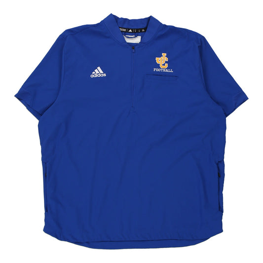 Vintage Adidas Jersey - XL Blue Polyester
