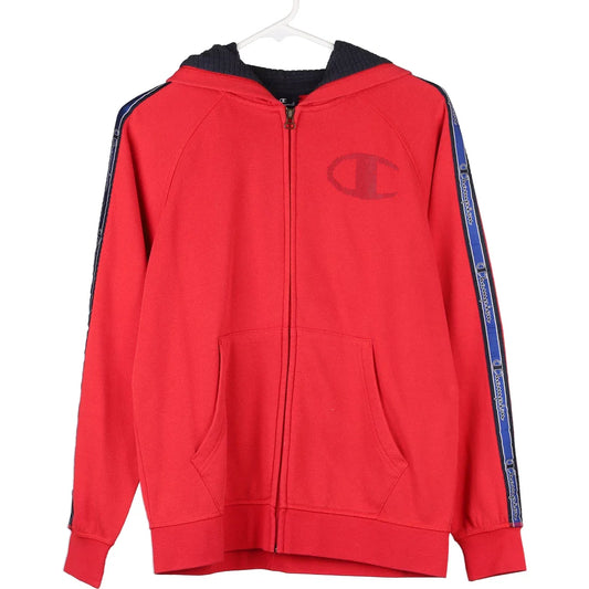 Vintage red Age 13-14 Champion Hoodie - boys x-large