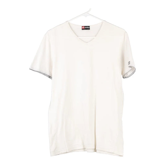 Vintage white Lotto T-Shirt - mens large