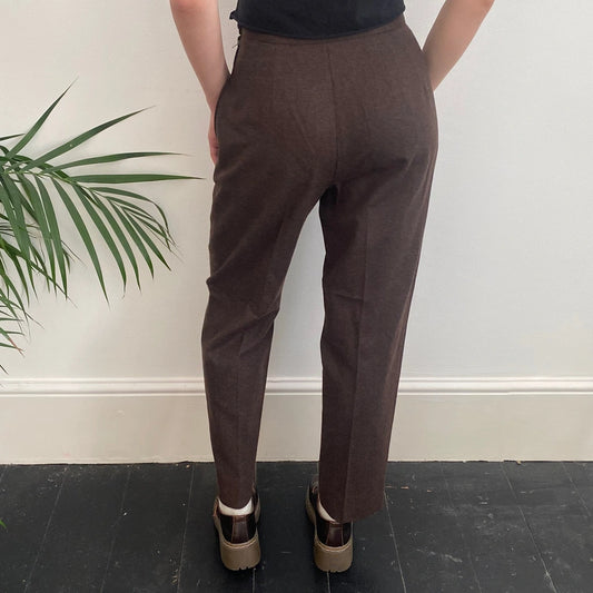 Vintage brown Gianfranco Ferre Trousers - womens 26" waist