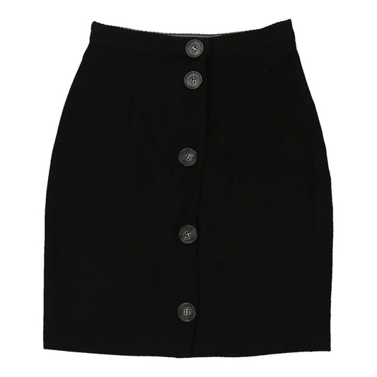 Emporio Armani Skirt - 26W UK 6 Black Wool