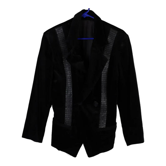 Vintage black Unbranded Blazer - womens medium