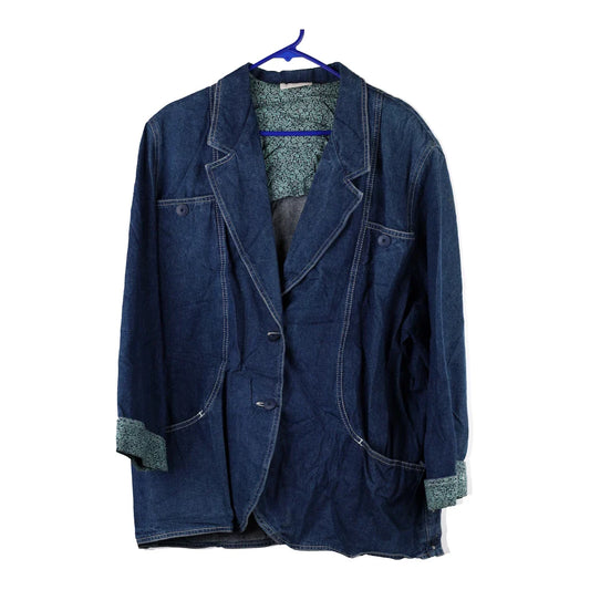 Vintage blue 1980's Dolce Vita Denim Jacket - womens large