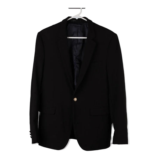 Vintage Unbranded Blazer - Medium Black Wool Blend
