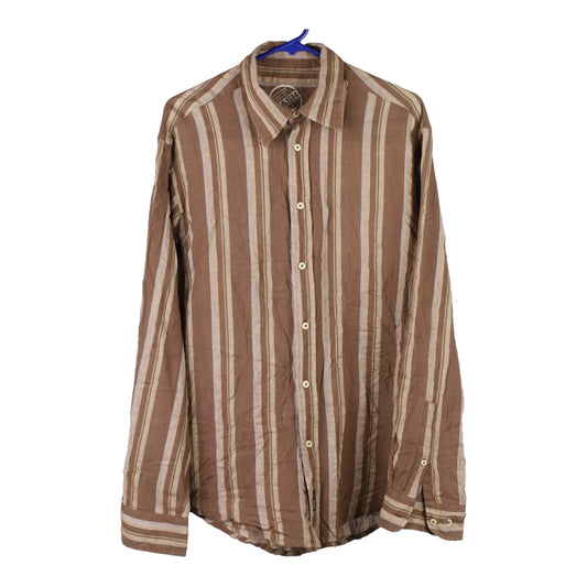 Vintage brown Mash Shirt - mens large