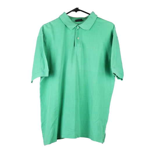 Vintage green Champion Polo Shirt - mens large