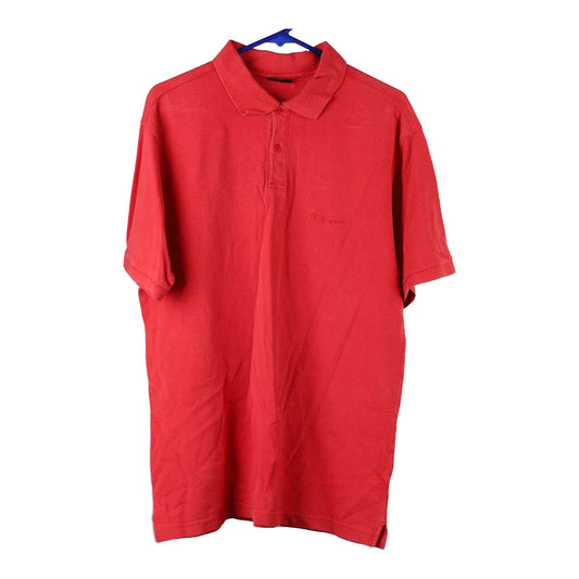 Vintage red Champion Polo Shirt - mens xx-large