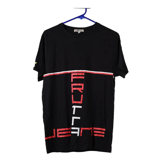 Vintage black Frutta T-Shirt - mens large