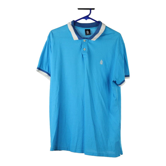 Vintage blue Marina Yachting Polo Shirt - mens large