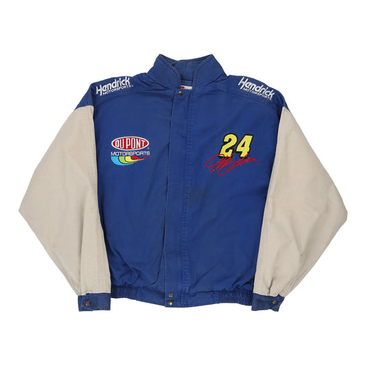 Vintage blue Jeff Gordon Competitors View Jacket - mens xx-large