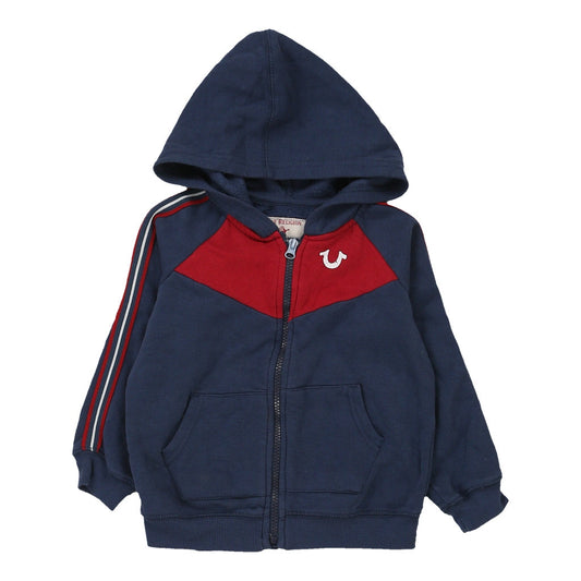 Vintage navy Age 3 True Religion Hoodie - boys x-small