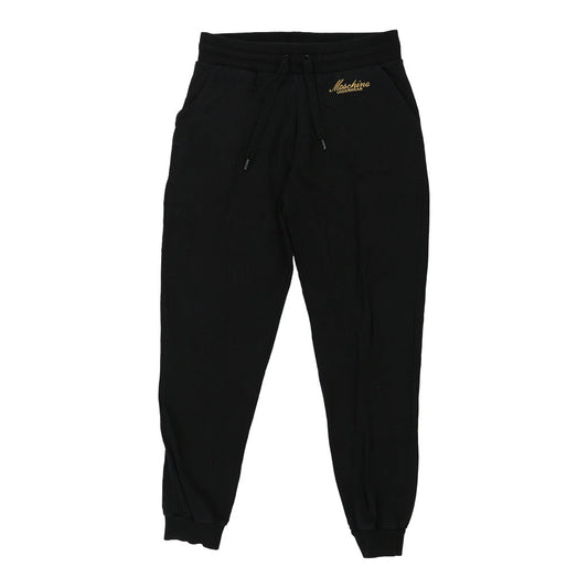 Vintage Underwear Moschino Joggers - Medium Black Cotton Blend