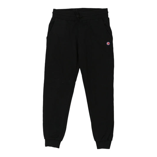 Vintage Colmar Joggers - Small Black Cotton Blend