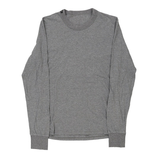 Vintage Dolce & Gabbana Long Sleeve T-Shirt - Medium Grey Cotton