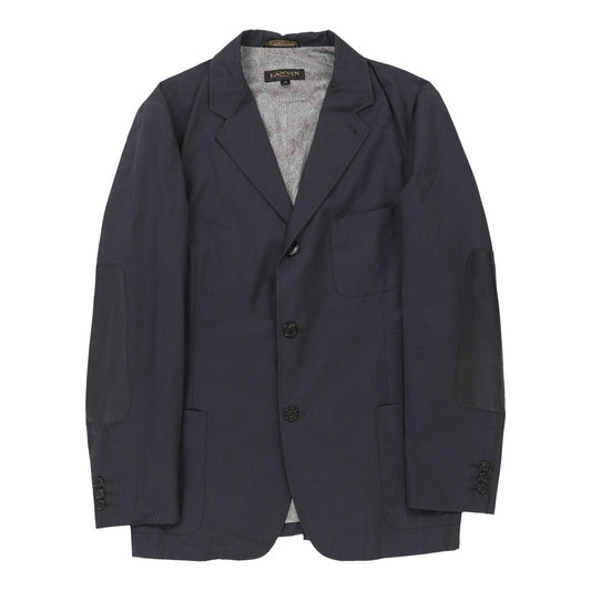 Vintage Lanvin Blazer - Medium Navy Cotton
