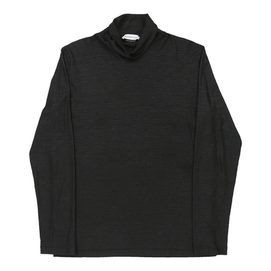 Vintage Collection Versace Rollneck - XL Black Cotton Blend