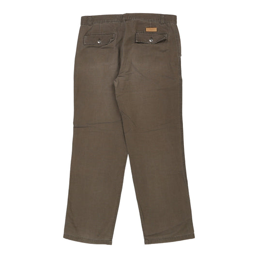 Vintage brown Marlboro Classics Trousers - mens 36" waist