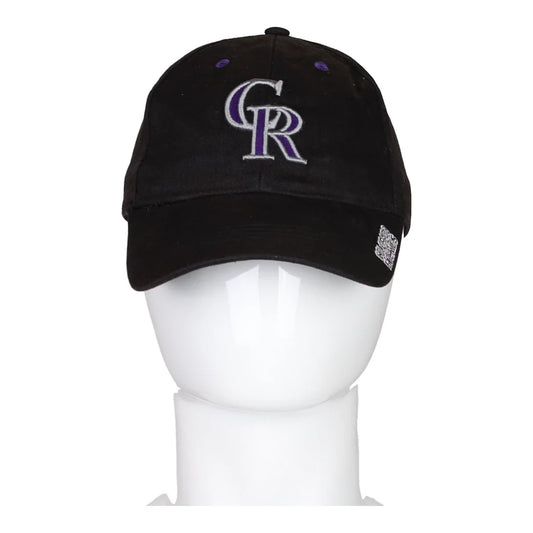 Vintage black Colorado Rockies Mlb Cap - mens no size
