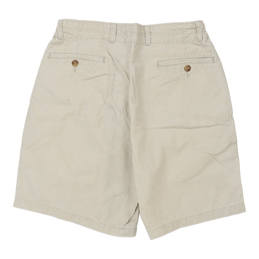 Vintage Unbranded Shorts - 32W 8L Beige Cotton