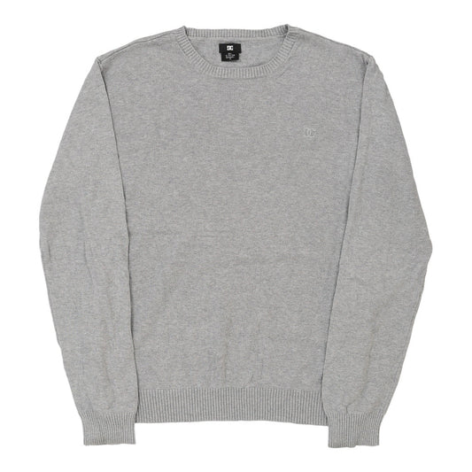 Vintage grey Dc Shoes Jumper - mens small