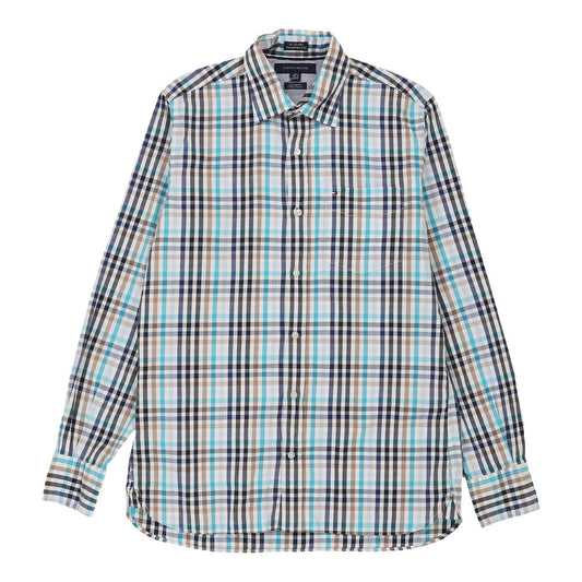 Vintage multicoloured Tommy Hilfiger Shirt - mens small