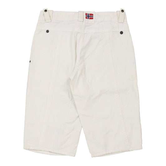 Vintage white Napapijri Shorts - womens 30" waist