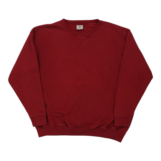 Vintage red Lee Sweatshirt - mens xxx-large
