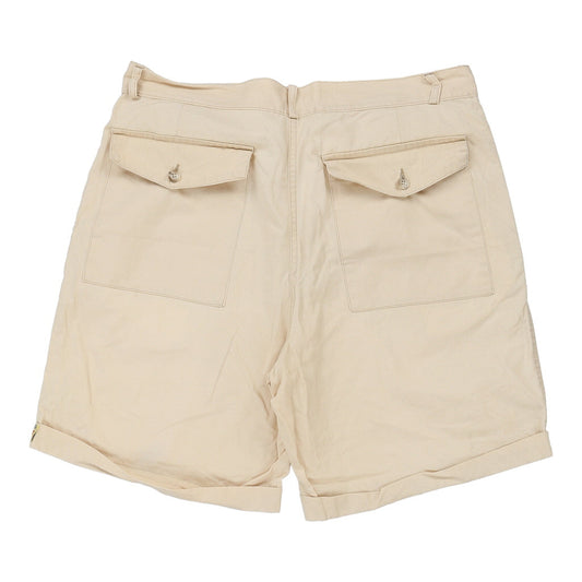 Vintage beige Unbranded Shorts - mens 34" waist