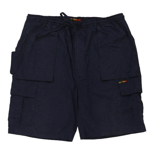Vintage navy Wjt Trousers Cargo Shorts - mens medium