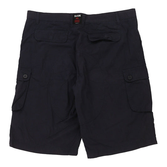 Vintage navy Slam Cargo Shorts - mens xx-large