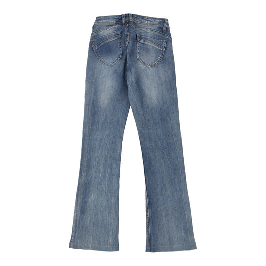 Vintage Unbranded Boot Cut Jeans - 29W UK 8 Blue Cotton