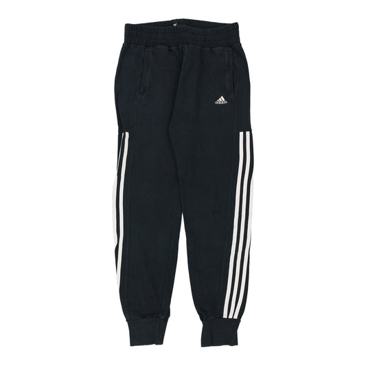 Vintage Adidas Joggers - XS Black Cotton Blend