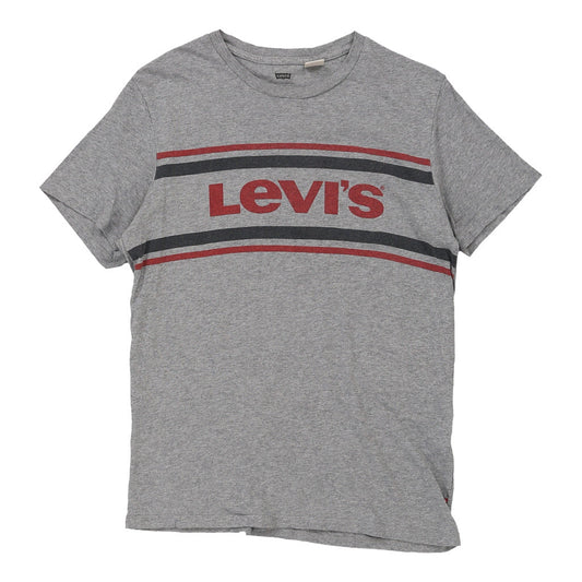 Vintage grey Levis T-Shirt - mens small