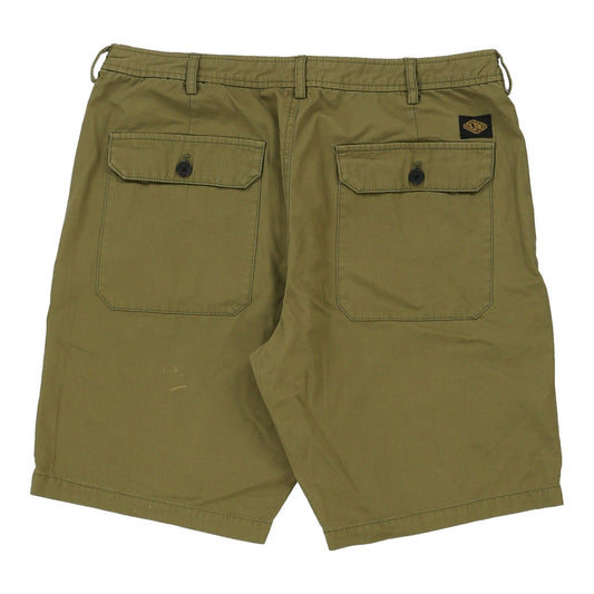 Vintage Djab Shorts - 33W 9L Khaki Cotton