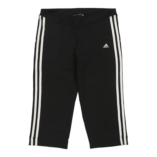 Vintage Adidas Sport Shorts - Small Black Cotton